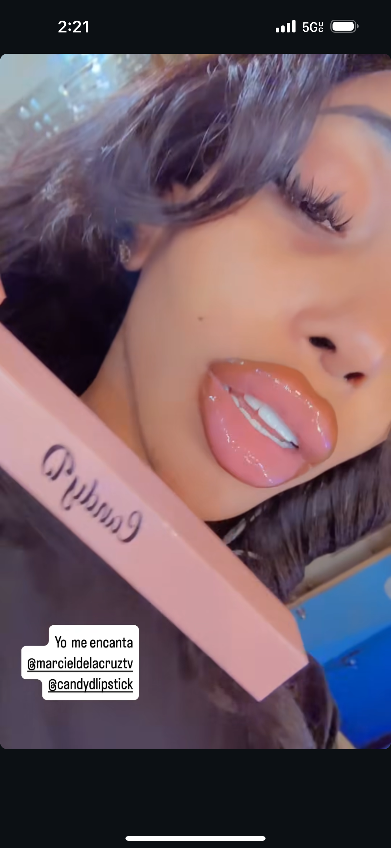 Candy D kit : Kiss ! lip liner + lip gloss