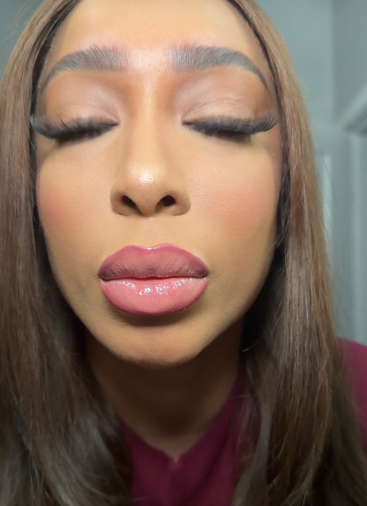 Lip kits : kiss - burgundy