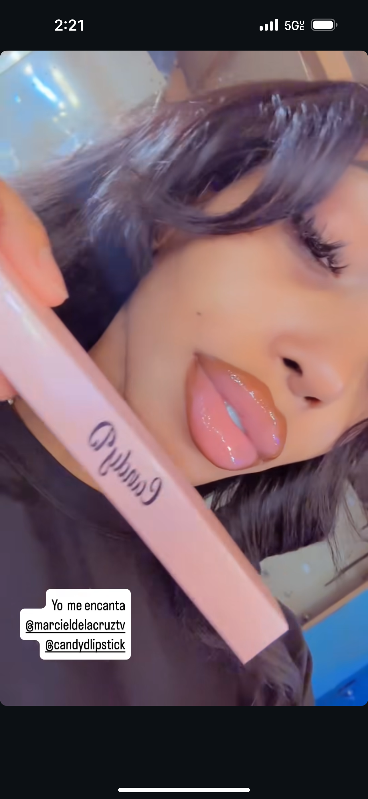Candy D kit : Kiss ! lip liner + lip gloss