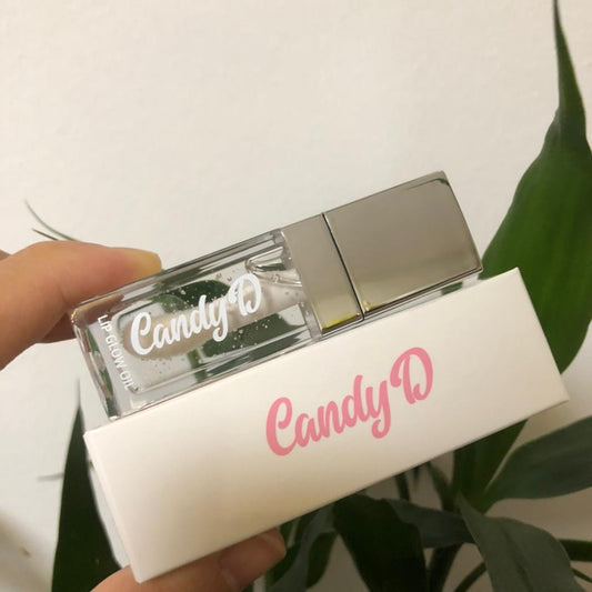 Lip glow Oil transparente logo candy