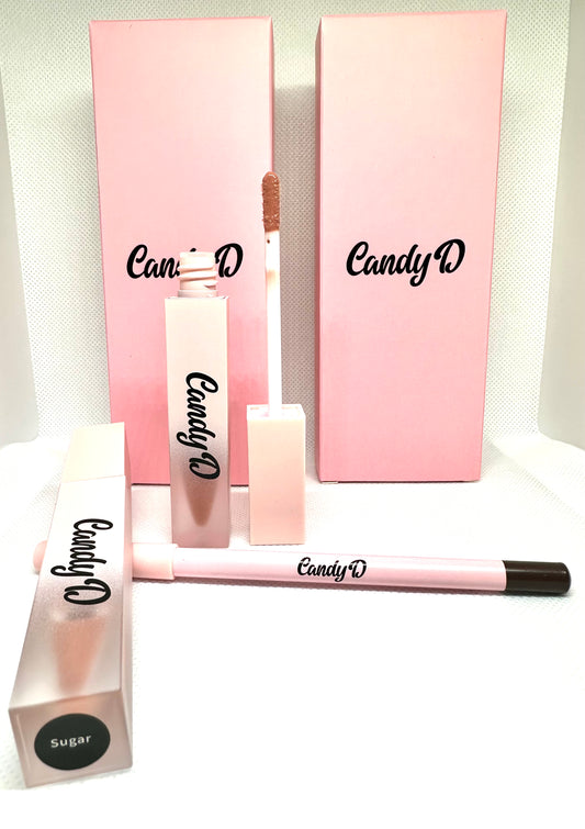 Candy D Lipgloss Kit: Sugar